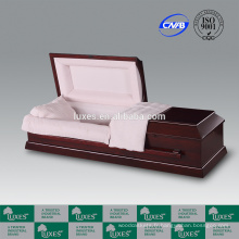 Crémation cercueil LUXES en gros Style américain cercueils en bois pour les funérailles